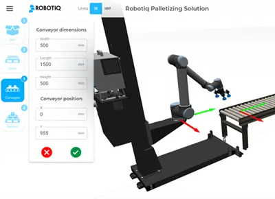 Software of Robotiq robot