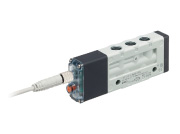 SMC Pilot-Operated 4/5-Port Solenoid Valves on a white background