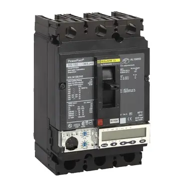 Square D PowerPact H-Frame Molded Case Circuit Breakers on a white background