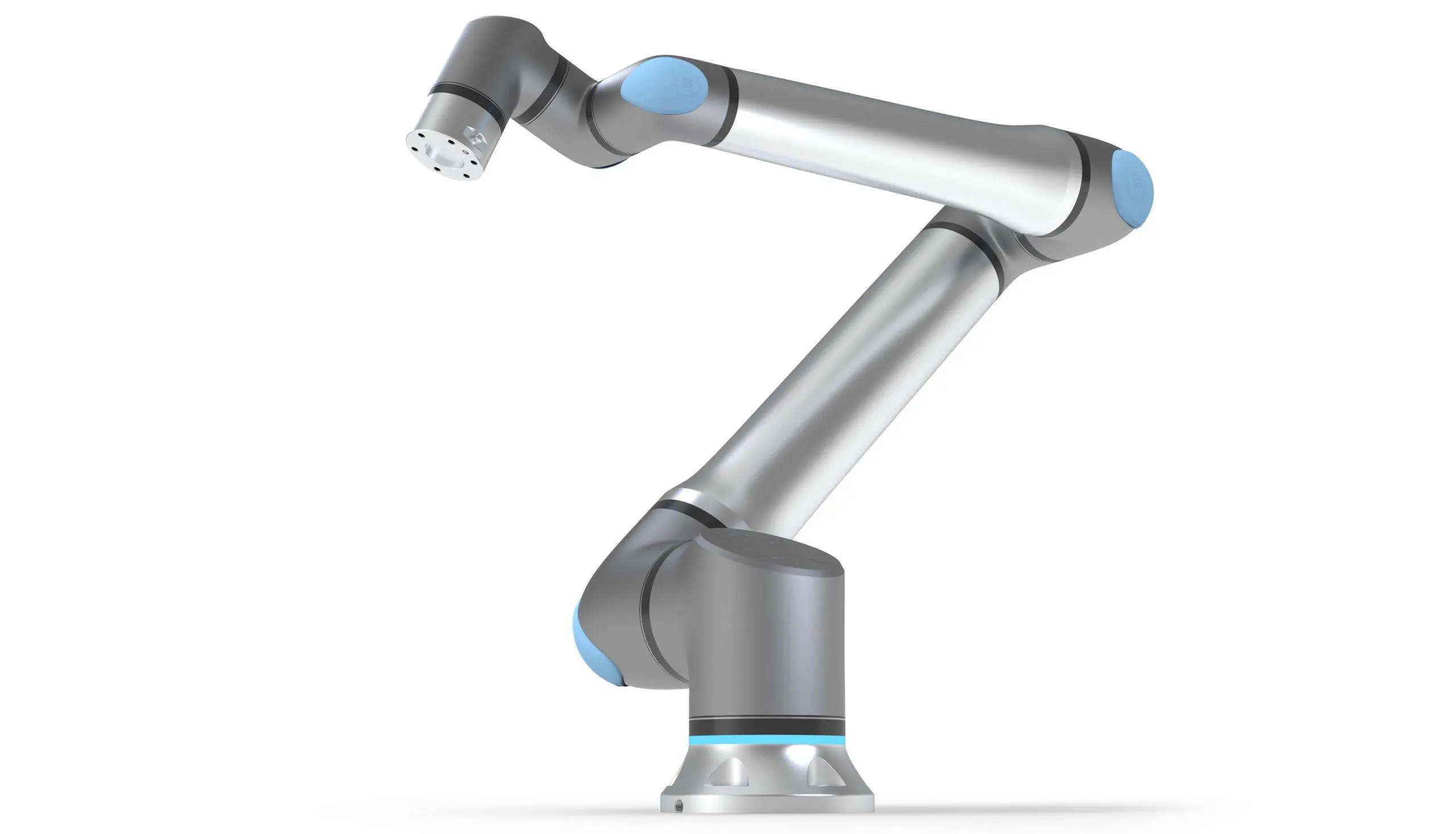 UR20 collaborative robot (cobot) on a white background